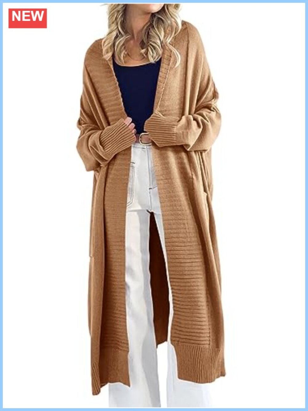 Oversized Chunky Long Cardigan Sweater Coat Fall Winter